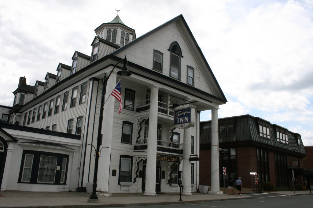 Enjoy the fall colors, the arts, and the charm of New England at Littleton's historic Thayers Inn.