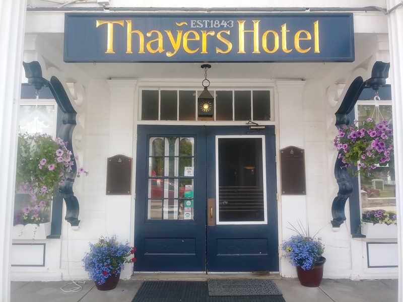 Enjoy your weekend getaways in New England with a stay at the historic Thayers Inn.